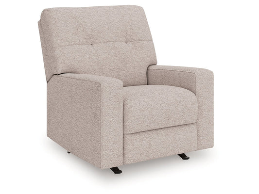 Larimer Rocker Recliner in Stone