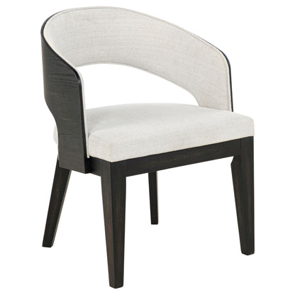 Leandro contemporary dining set close-up