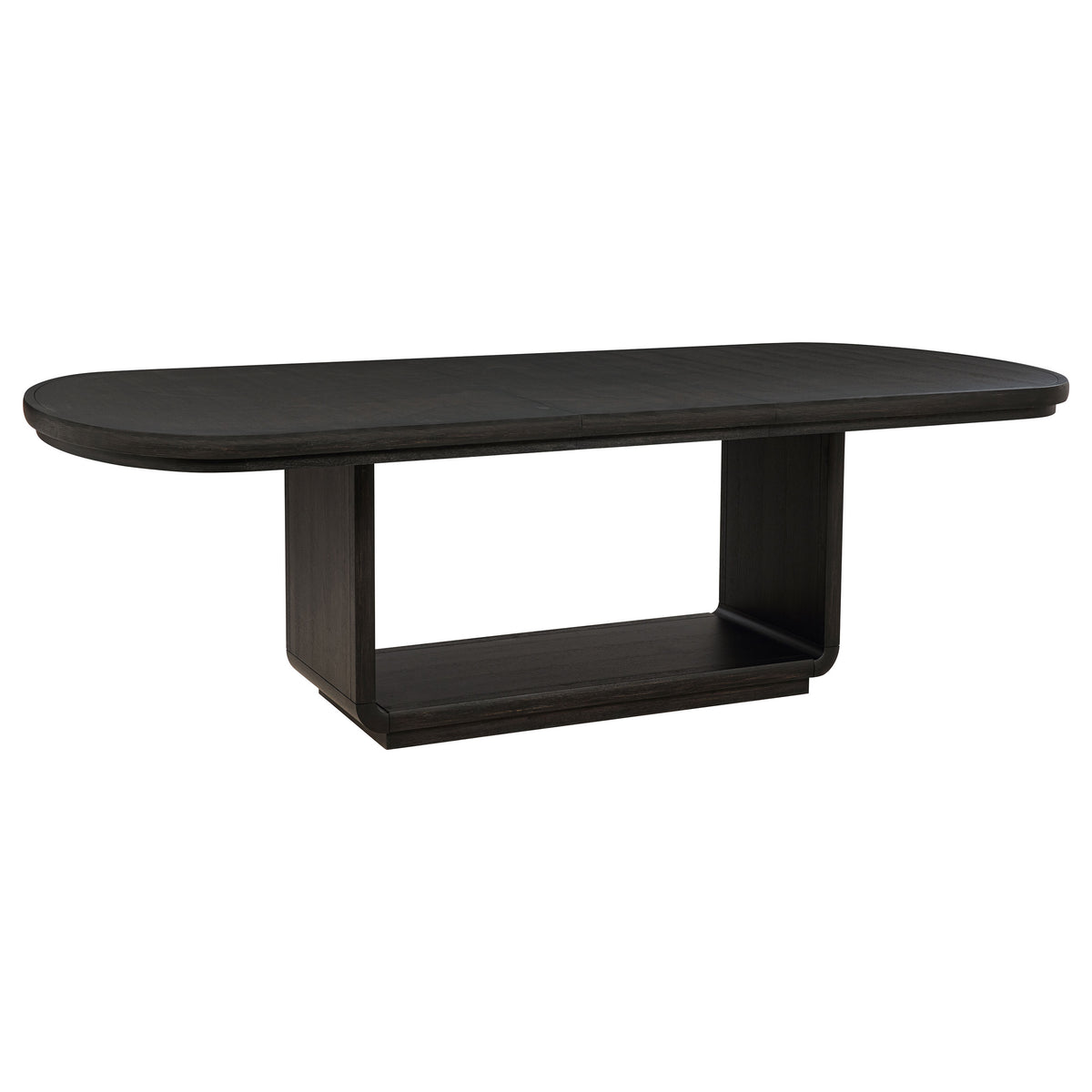 Leandro cream and burnished black dining set alternate view