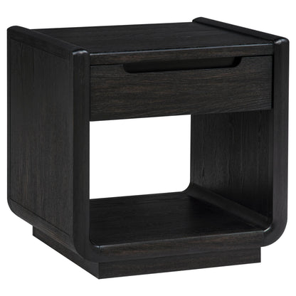 Leandro rectangular coffee table with drawer and lower shelf