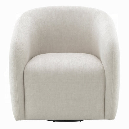 Etienne Swivel Chair alternate view in Beige