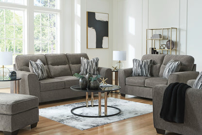 Olten loveseat and living room collection in Graphite