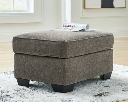 Olten ottoman in Graphite