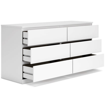 Ashley Onita White bedroom collection — 231-ANGLE-OPEN-SW
