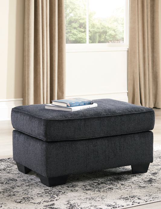 Altari Ottoman in Slate Gray