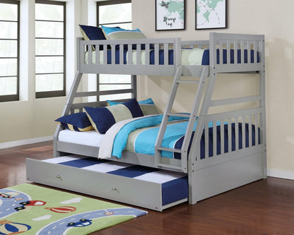 Triple Bunk Bed Twin/Full/ Twin